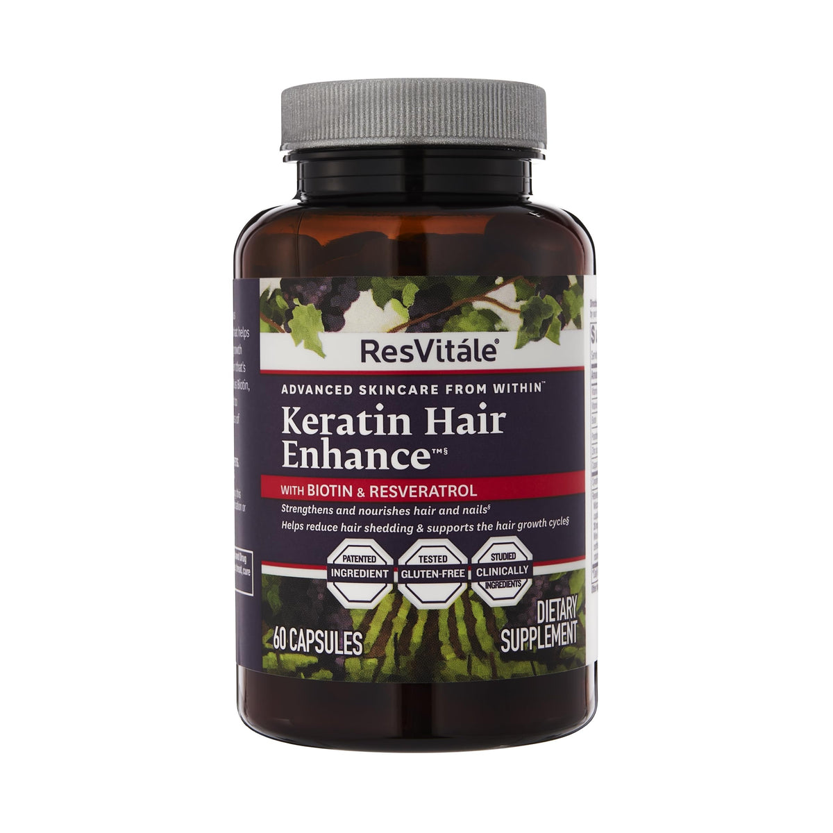ResVitale Keratin Hair Enhance bottle label