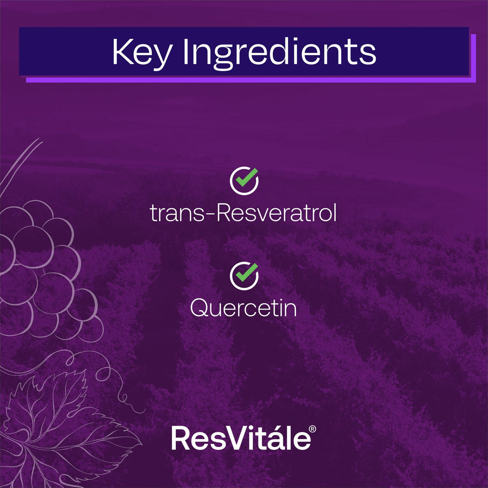 Heart health concept with ResVitále Resveratrol