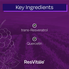 Heart health concept with ResVitále Resveratrol