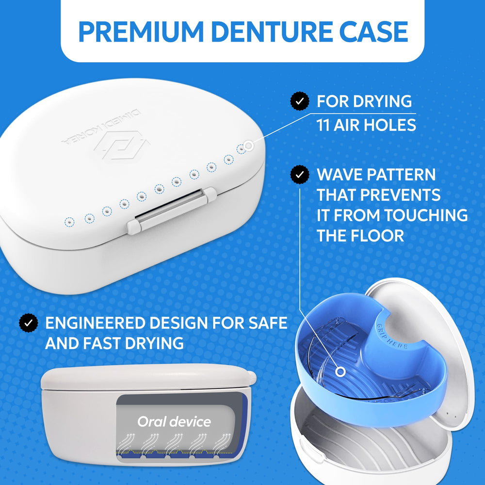 Portable retainer case designed for travel