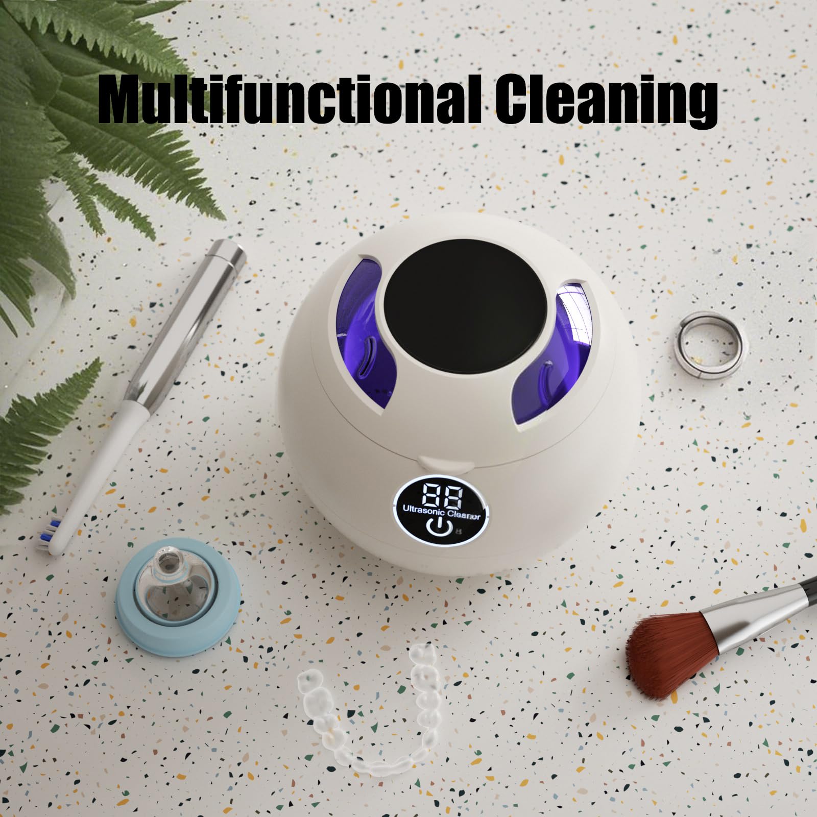User selecting cleaning mode