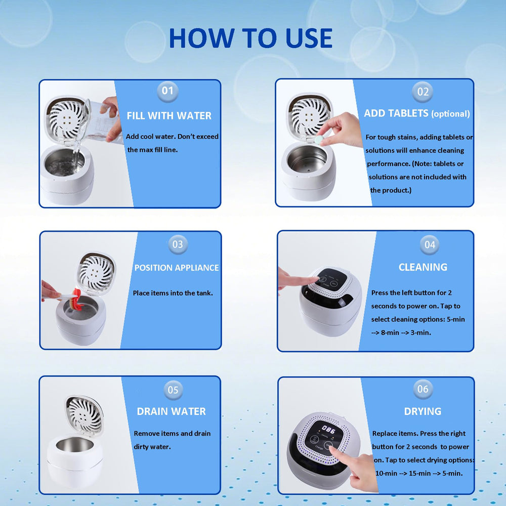 Product with 4 UV lights for thorough sanitization
