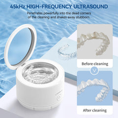 One-touch start button on the cleaner