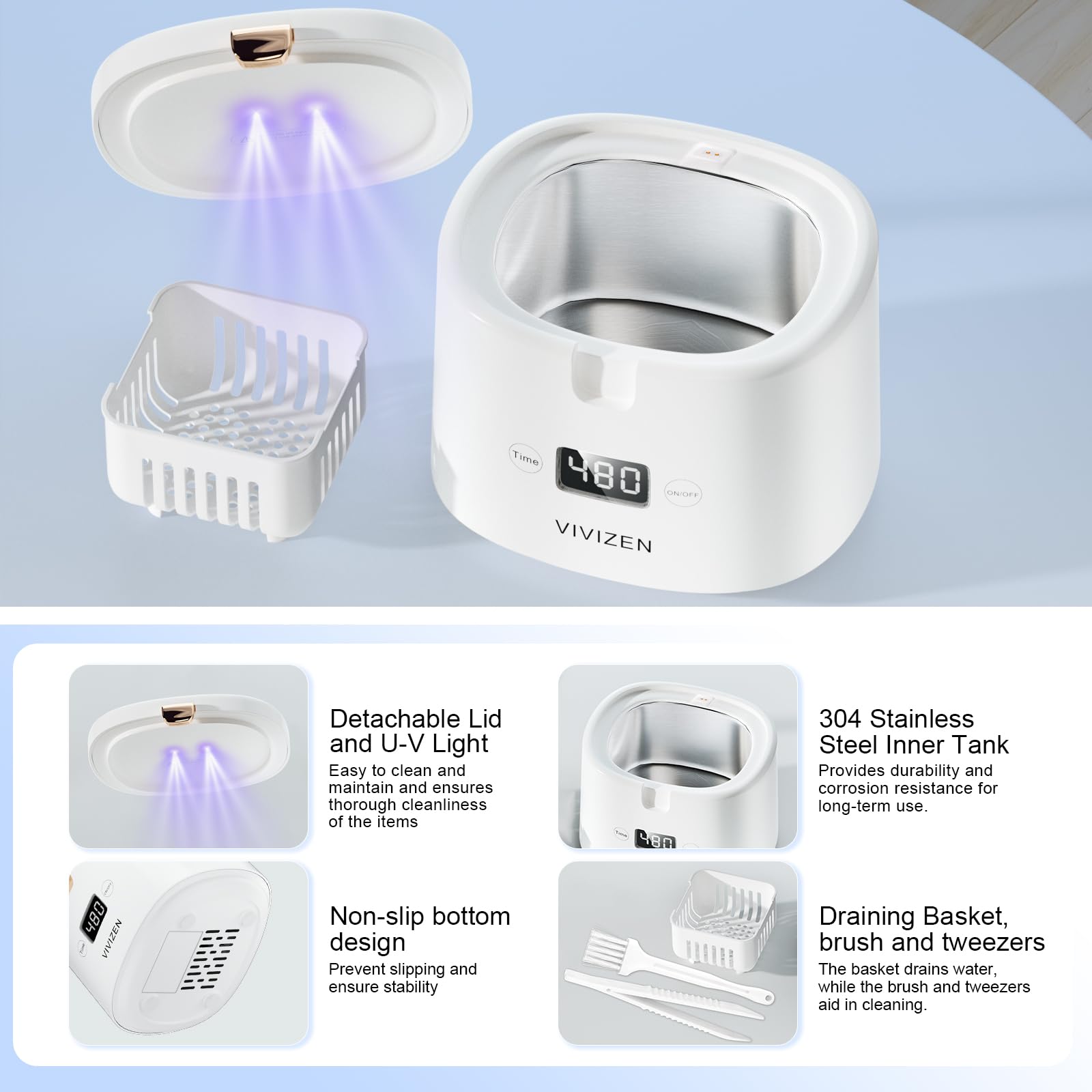 Packaging and warranty information badge