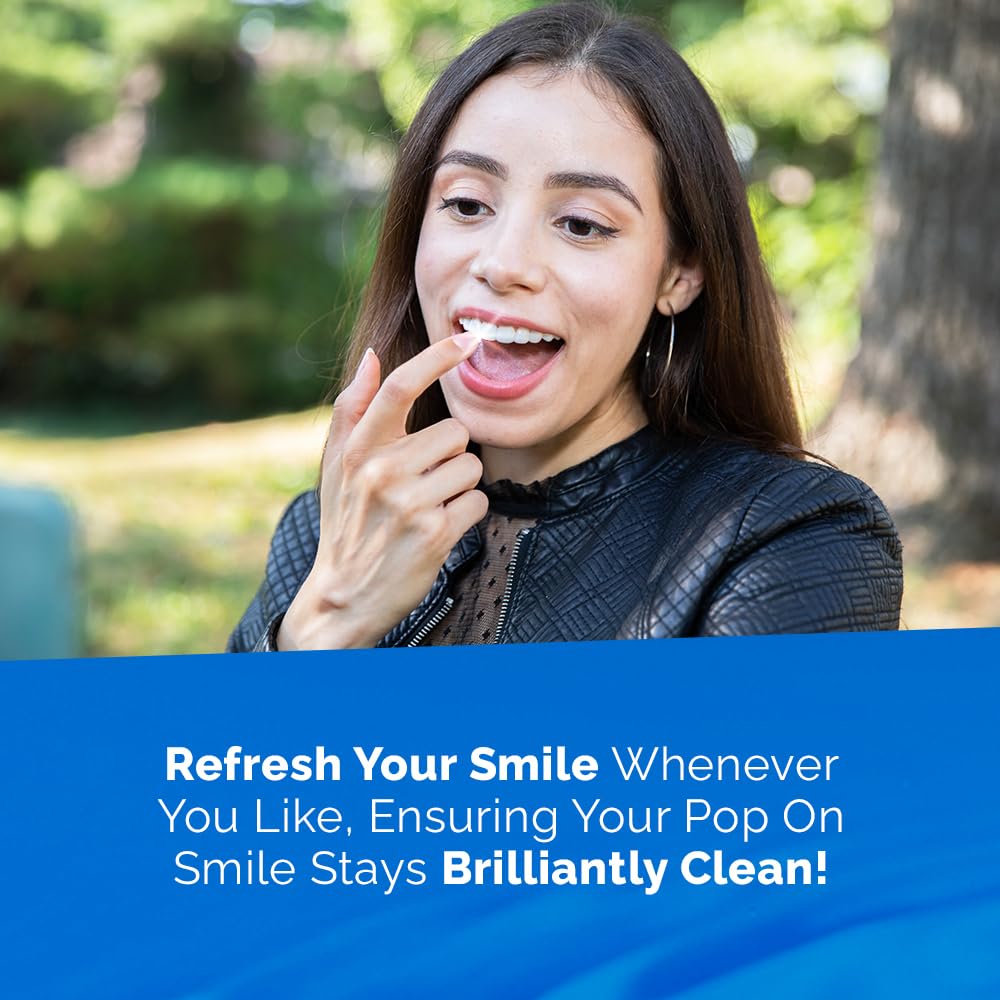 4-month supply of individually wrapped retainer cleaner tablets