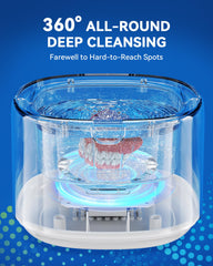 Degassing mode engaged during cleaning