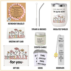 4oz scented candle from the retirement gift set