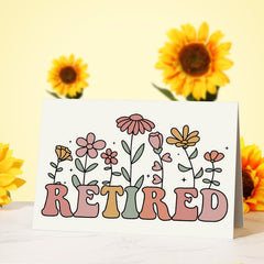 Humorous retirement candle quote about not your problem anymore