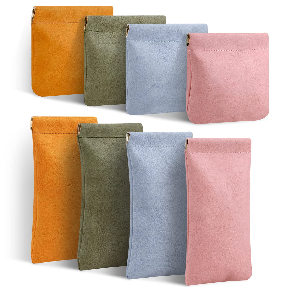 RETON pocket makeup bag pink keeps cosmetics organized on the go.