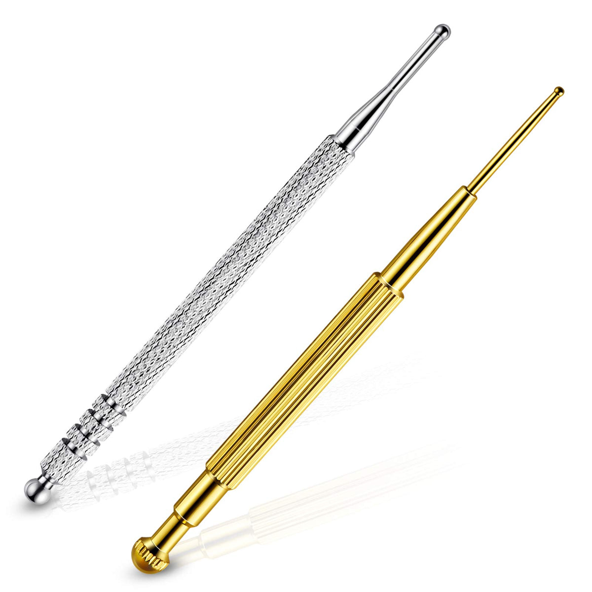 Retractable copper probe for facial reflexology