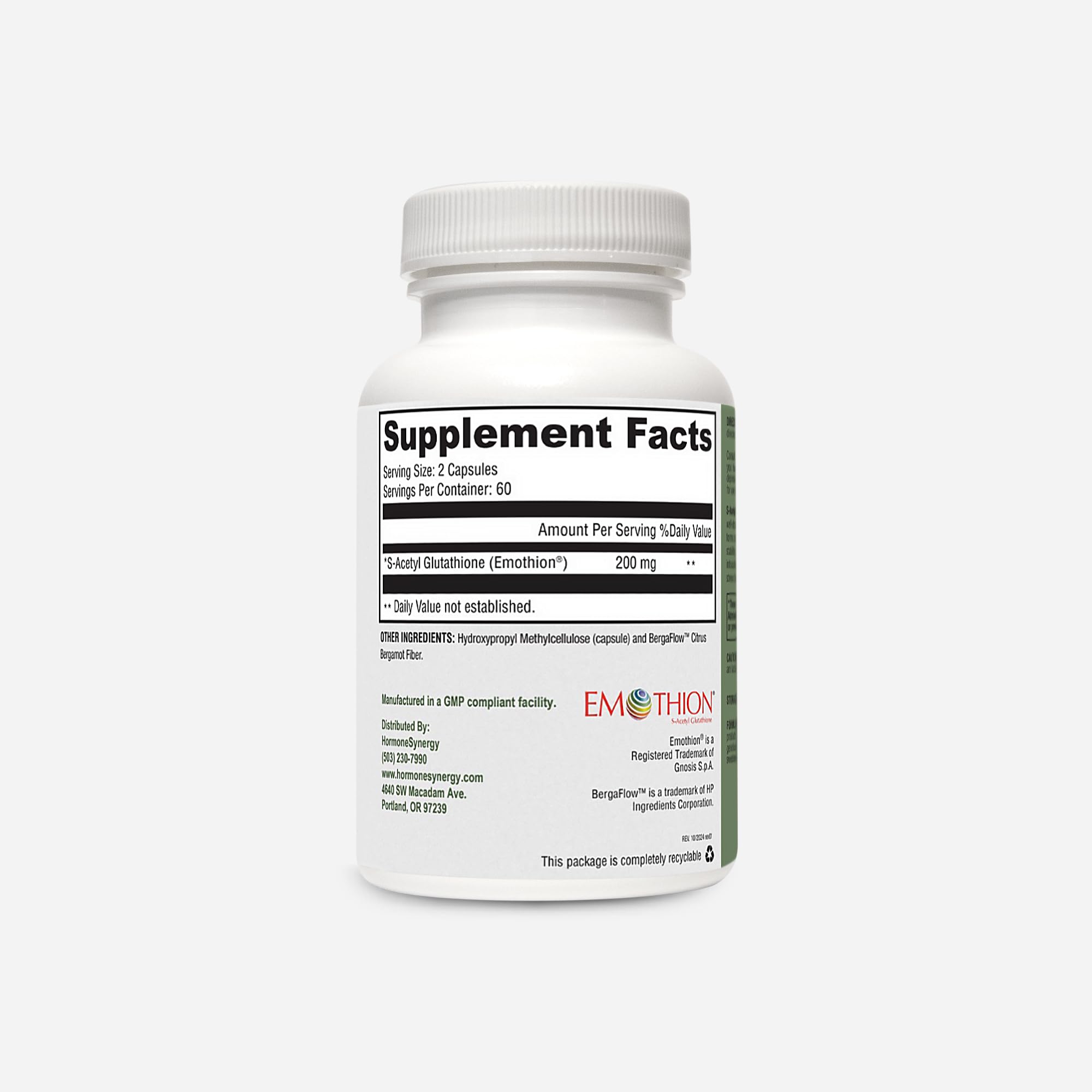 RetzlerRx bottle with Made in USA label