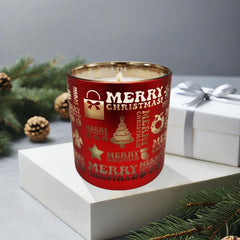 Reusable candle jar after burn suitable for storage