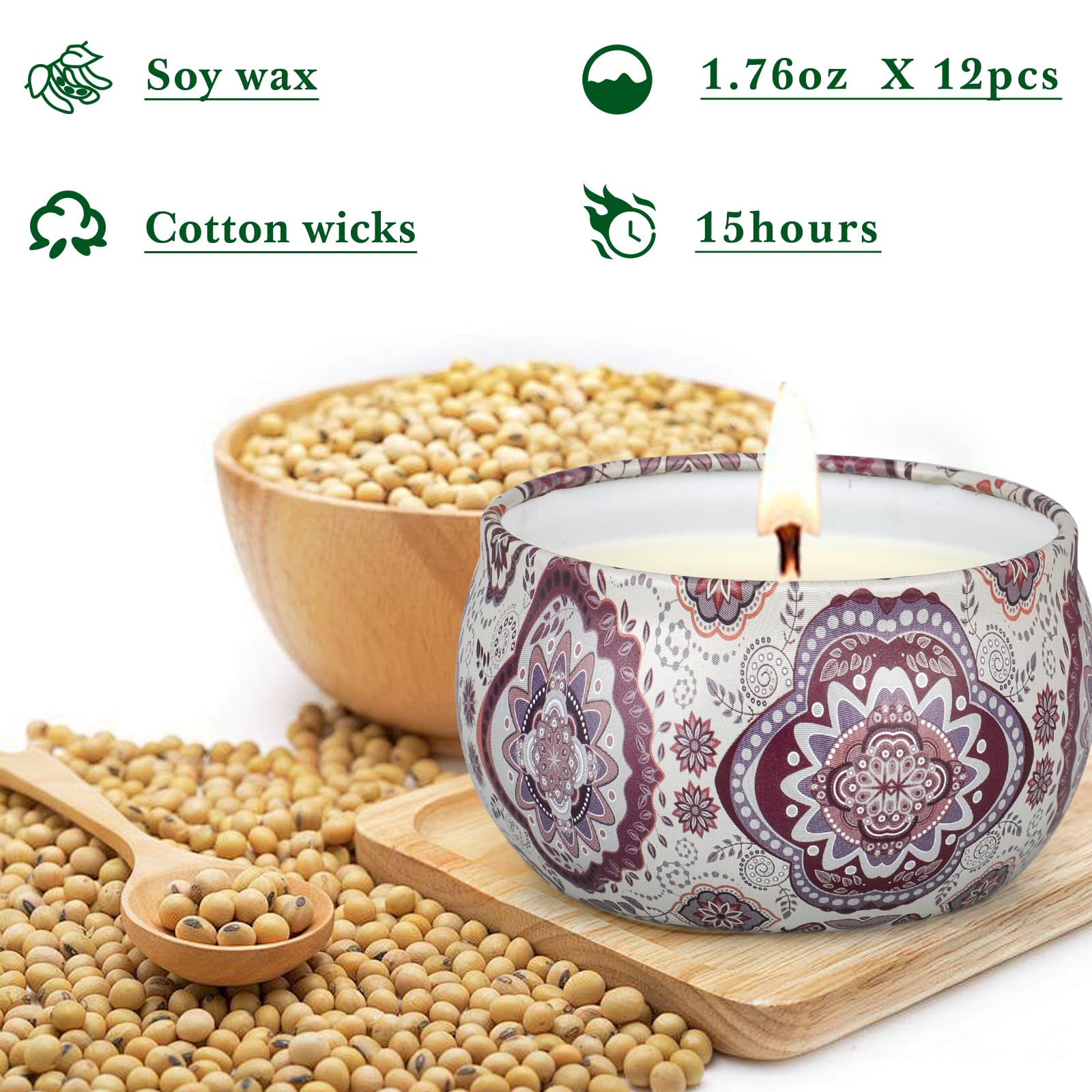 Reusable candle jar after burning