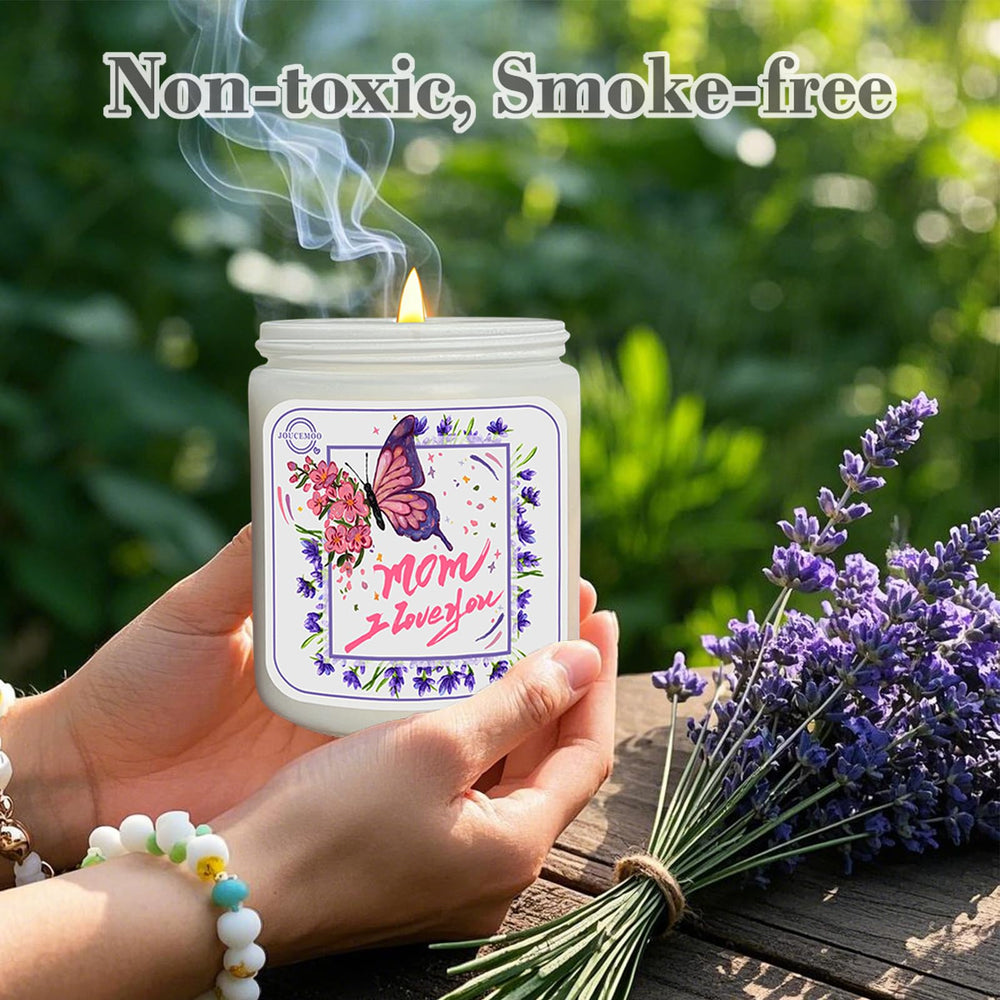 Reusable glass jar after candle use