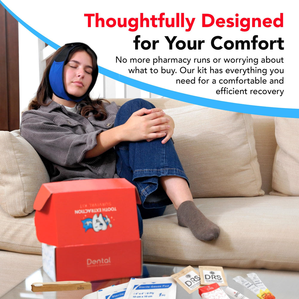Reusable head wrap with ice packs for swelling relief