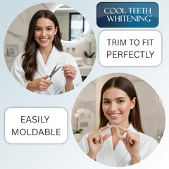 Reusable and easy-to-clean whitening trays