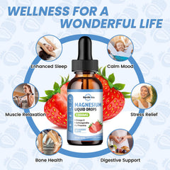 Ingredients and nutrition table for ReviNutra magnesium drops