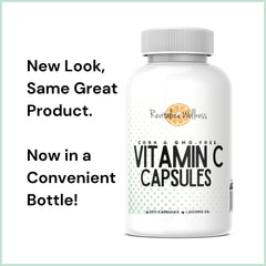 Ingredients and purity of Revitalize Wellness Vitamin C capsules