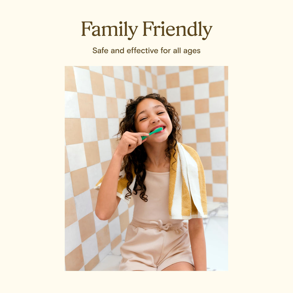 Kid-friendly toothpaste usage with Revitin