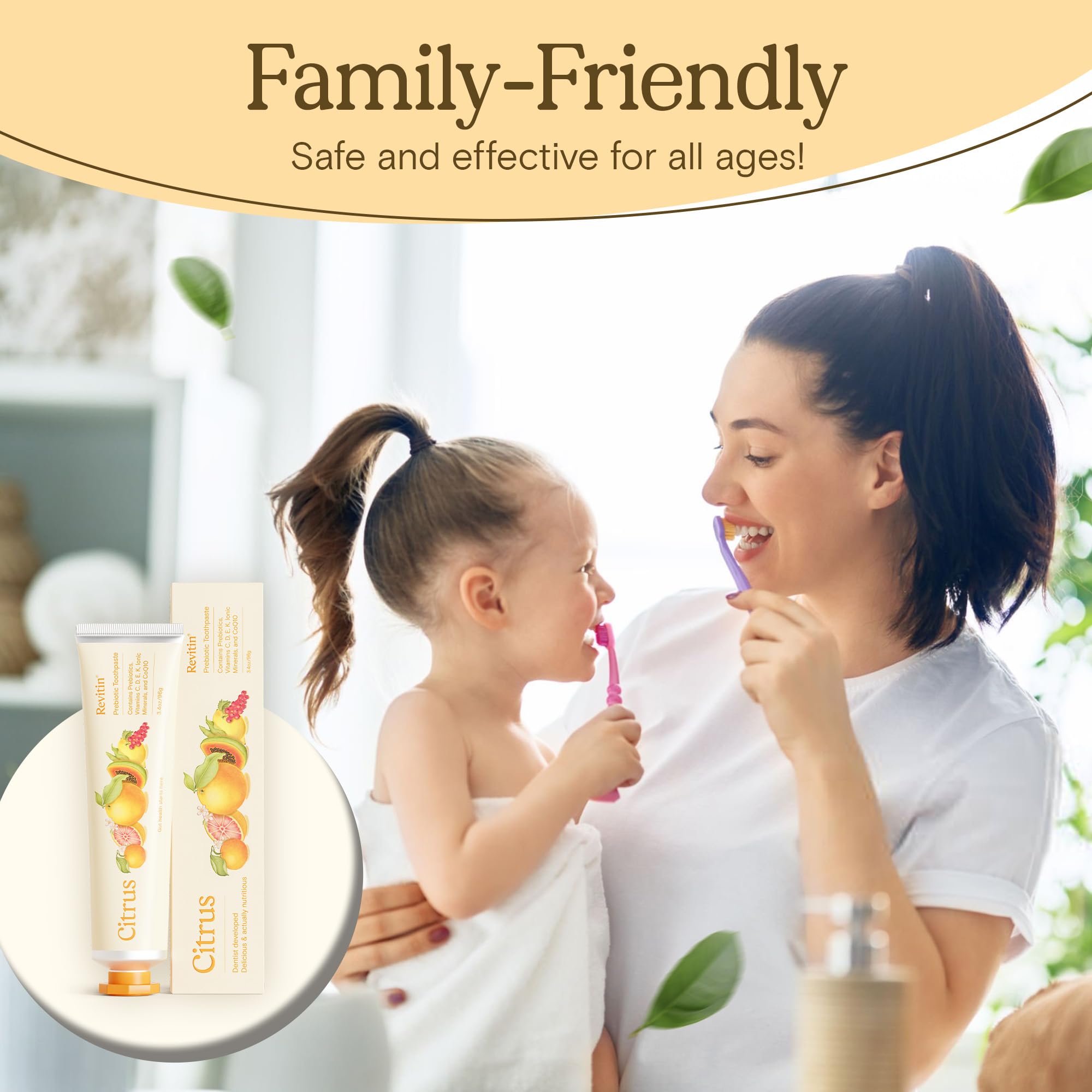 Prebiotic bacteria concept with vitamins and minerals