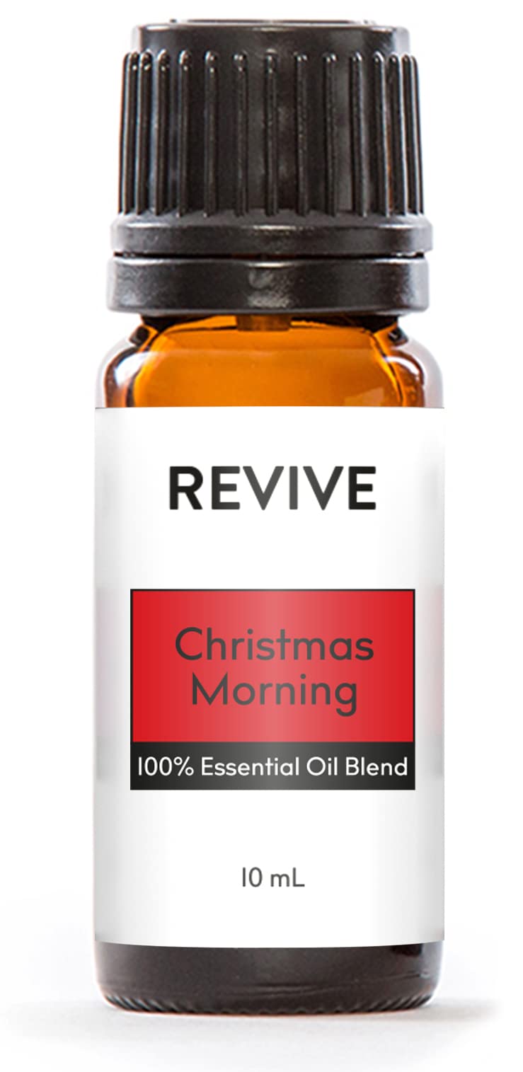 Revive Christmas Morning 10 ml essential oil bottle with label