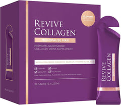 Revive Collagen Menopause Drink bottle and box - 28 days