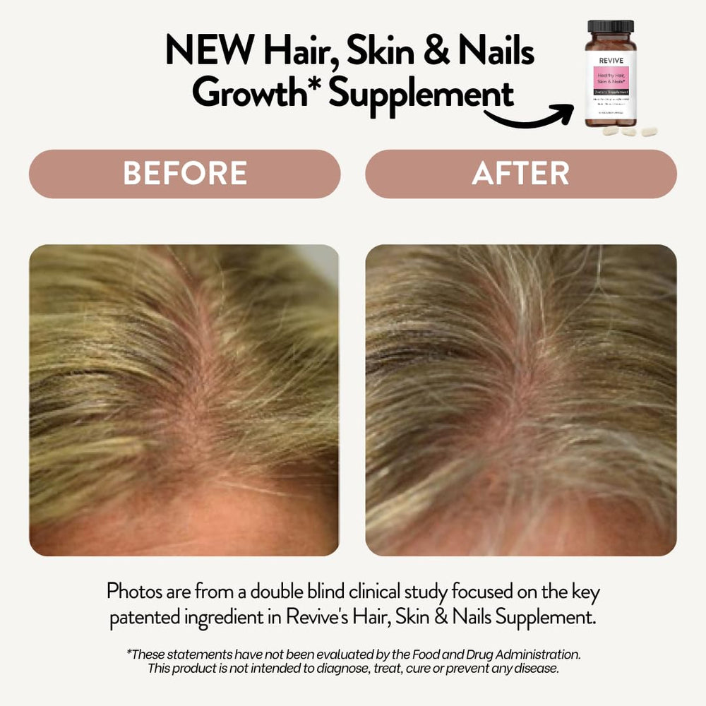 Close-up of Biotin patent form in Revive supplement