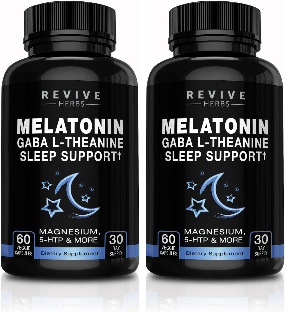Revive Herbs Melatonin GABA L-Theanine bottle label