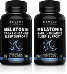 Revive Herbs Melatonin GABA L-Theanine bottle label