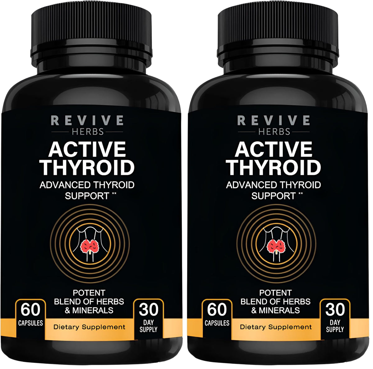 Revive Herbs Thyroid Support bottle with 60 capsules