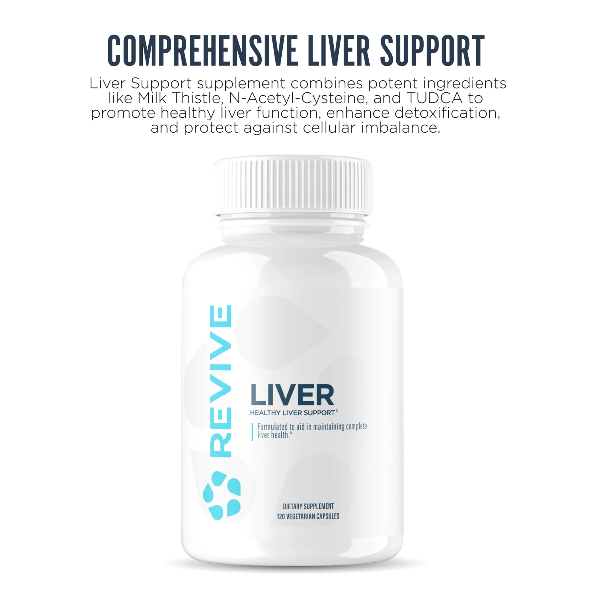 Revive MD capsules 120-count bottle ready for daily supplement routine