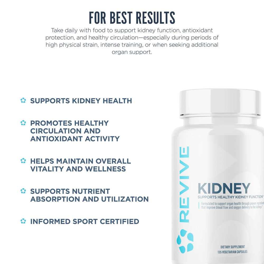 Revive MD Kidney Support beet root ingredients signaling anti-inflammatory properties