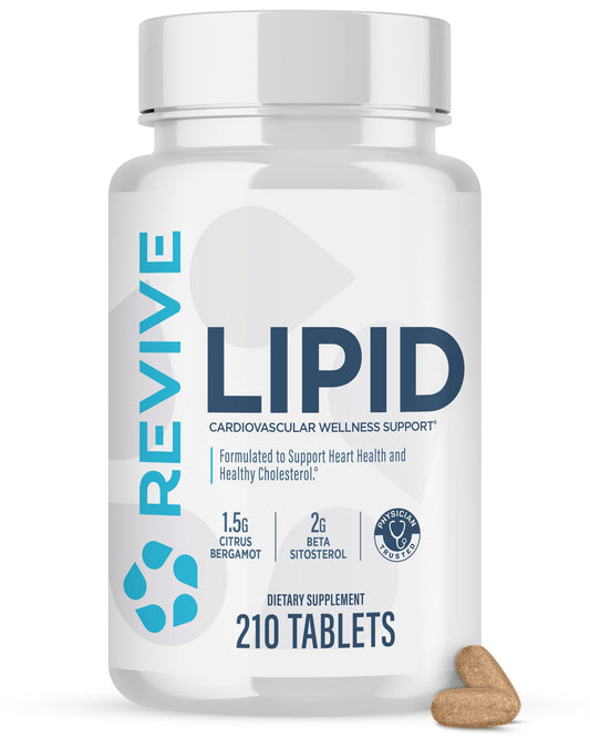 Revive MD Lipid Support Formula bottle and label
