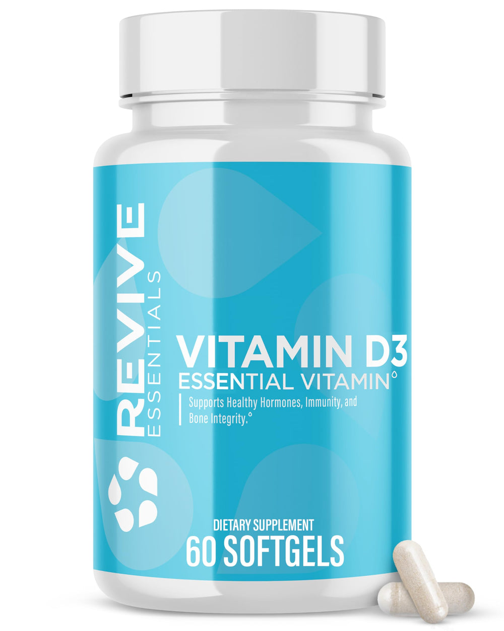 Revive MD Vitamin D3 5000 IU bottle label
