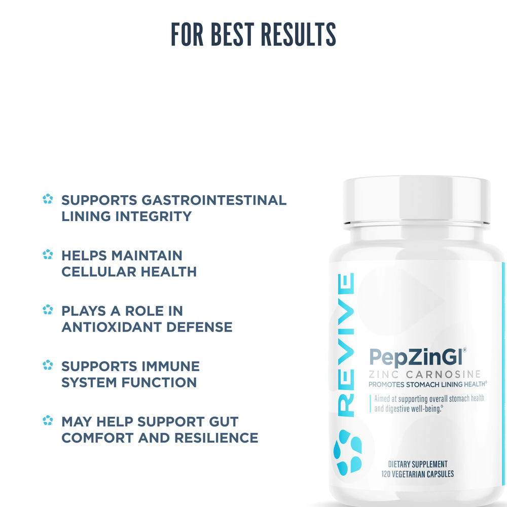 Revive MD Zinc Carnosine bottle front view