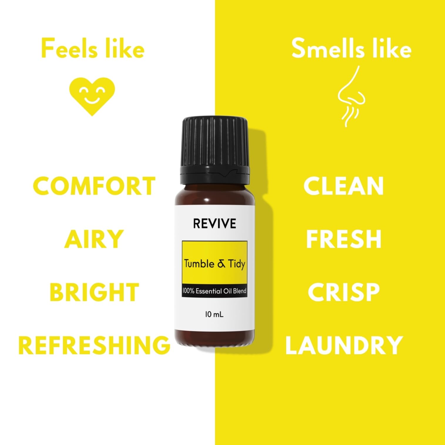 Diffuser with REVIVE Tumble & Tidy essential oil blend