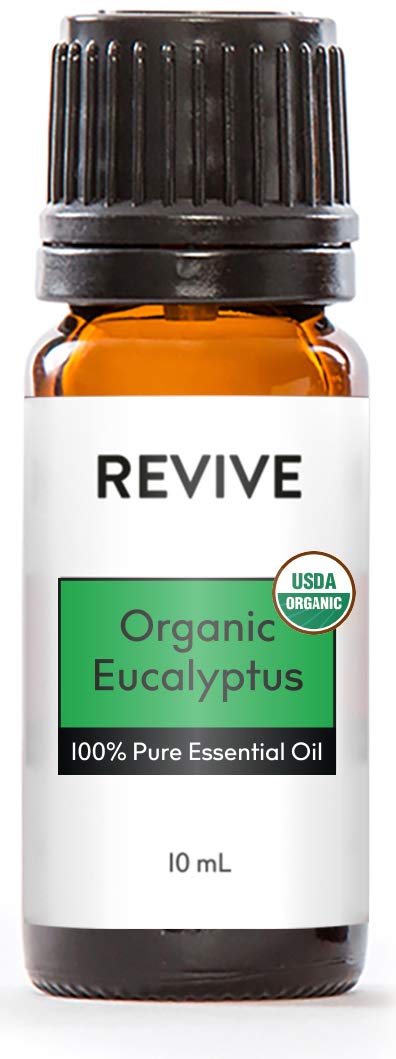 Revive USDA Organic Eucalyptus Radiata essential oil bottle