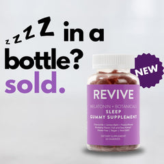 Vegan, gluten-free, non-GMO REVIVEEO packaging and seal