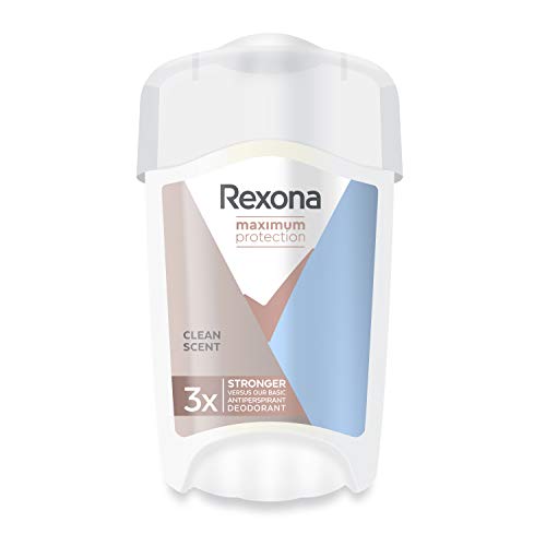 Rexona Maximum Protection Sensitive Dry packaging highlights 45 ml size for travel.