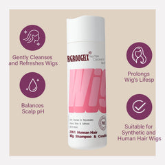 RG ROUGE LX ph5 balanced wig cleanser highlights gentle, scalp-friendly formula for sensitive skin