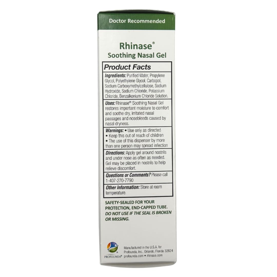 Rhinase no additives image showcases fragrance-free formula suitable for sensitive noses.
