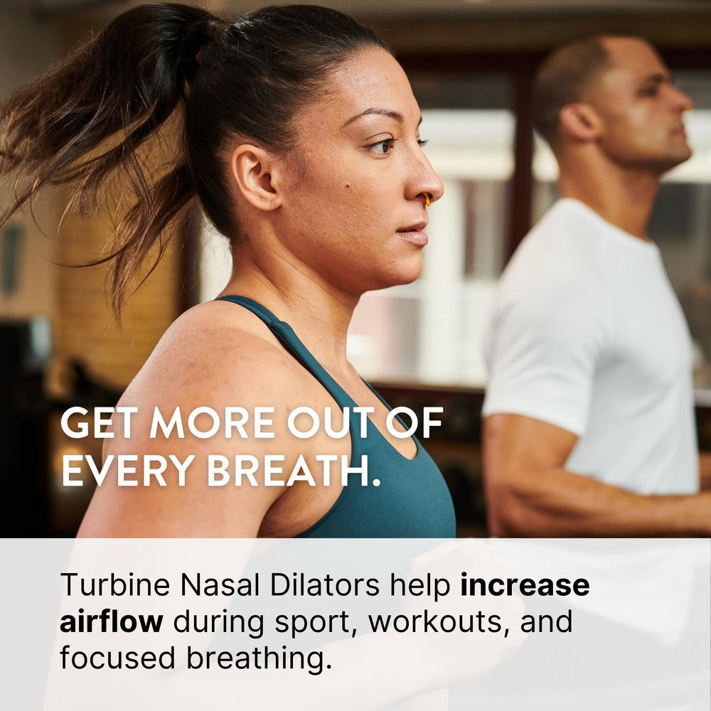 Rhinomed Turbine close-up highlighting soft medical-grade polymers for comfort.