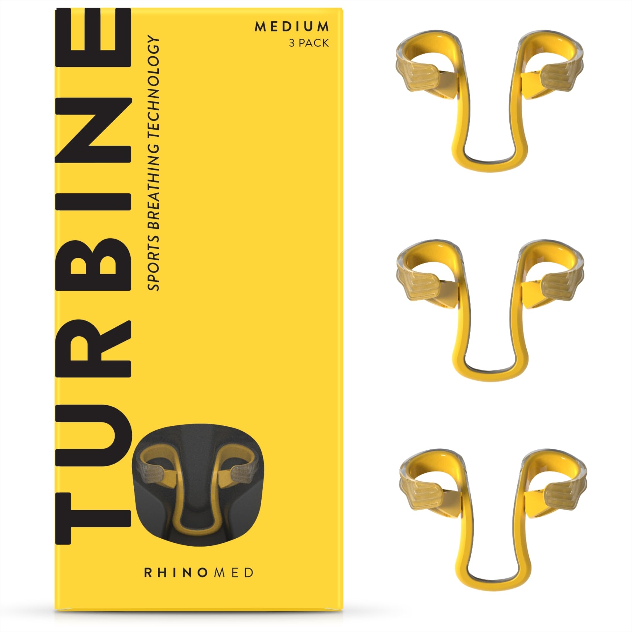 Rhinomed Turbine medium pack insert improves airflow during workouts.