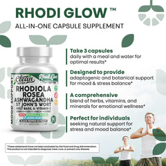 RhodiGlow St. John's Wort capsules