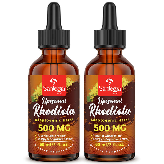 Bottle labeled 57,000 mg liposomal rhodiola rosea with 120 ml size