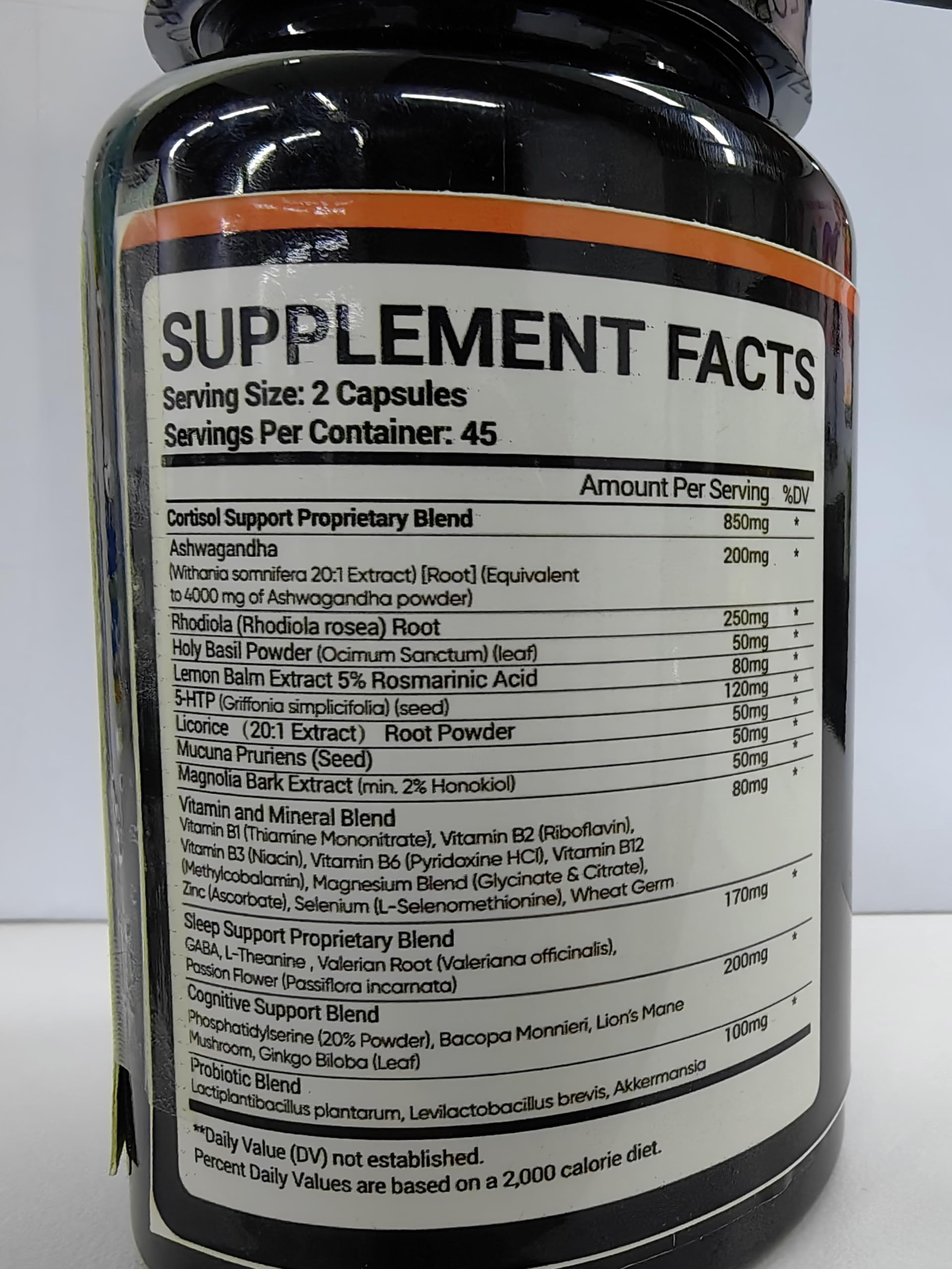 Rhodiola Rosea and L-Theanine for stress support