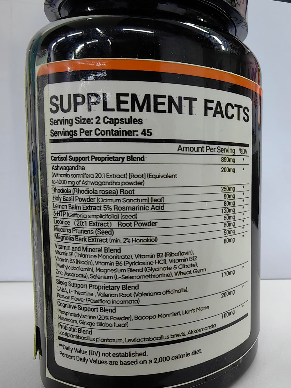 Rhodiola Rosea and L-Theanine for stress support