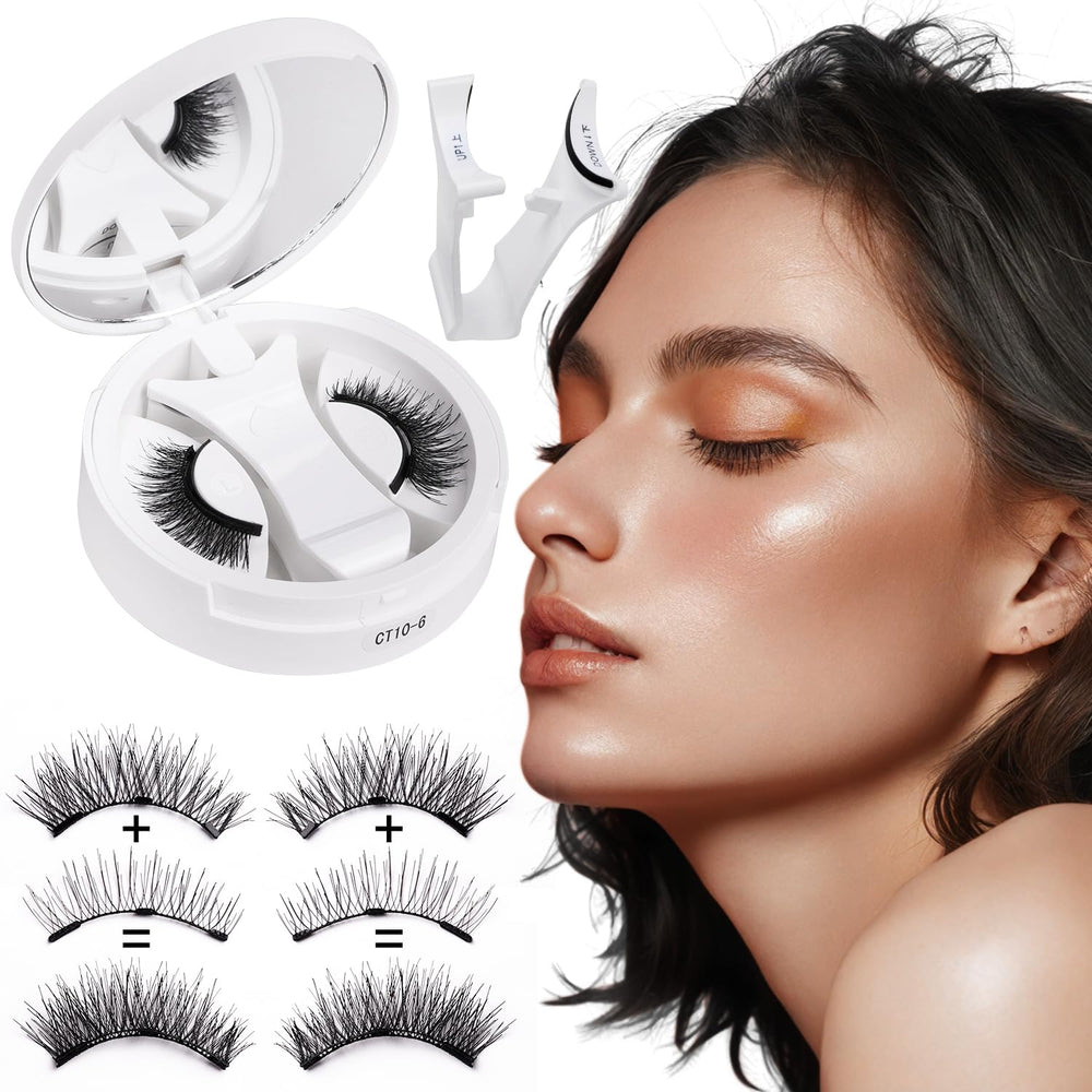 Rhostry Beginner-friendly magnetic eyelashes offering easy-to-apply, mess-free daily use.