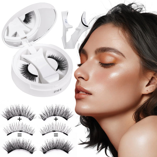 Rhostry Beginner-friendly magnetic eyelashes offering easy-to-apply, mess-free daily use.