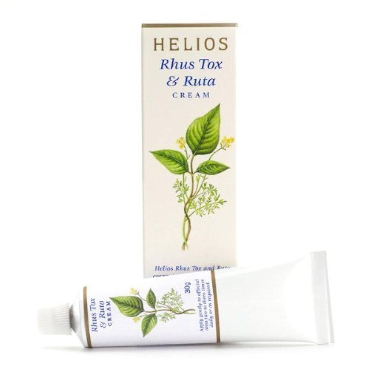 Rhus Tox and Ruta Cream 30g tube packaging